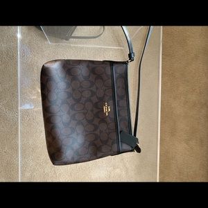 Coach leather cross body